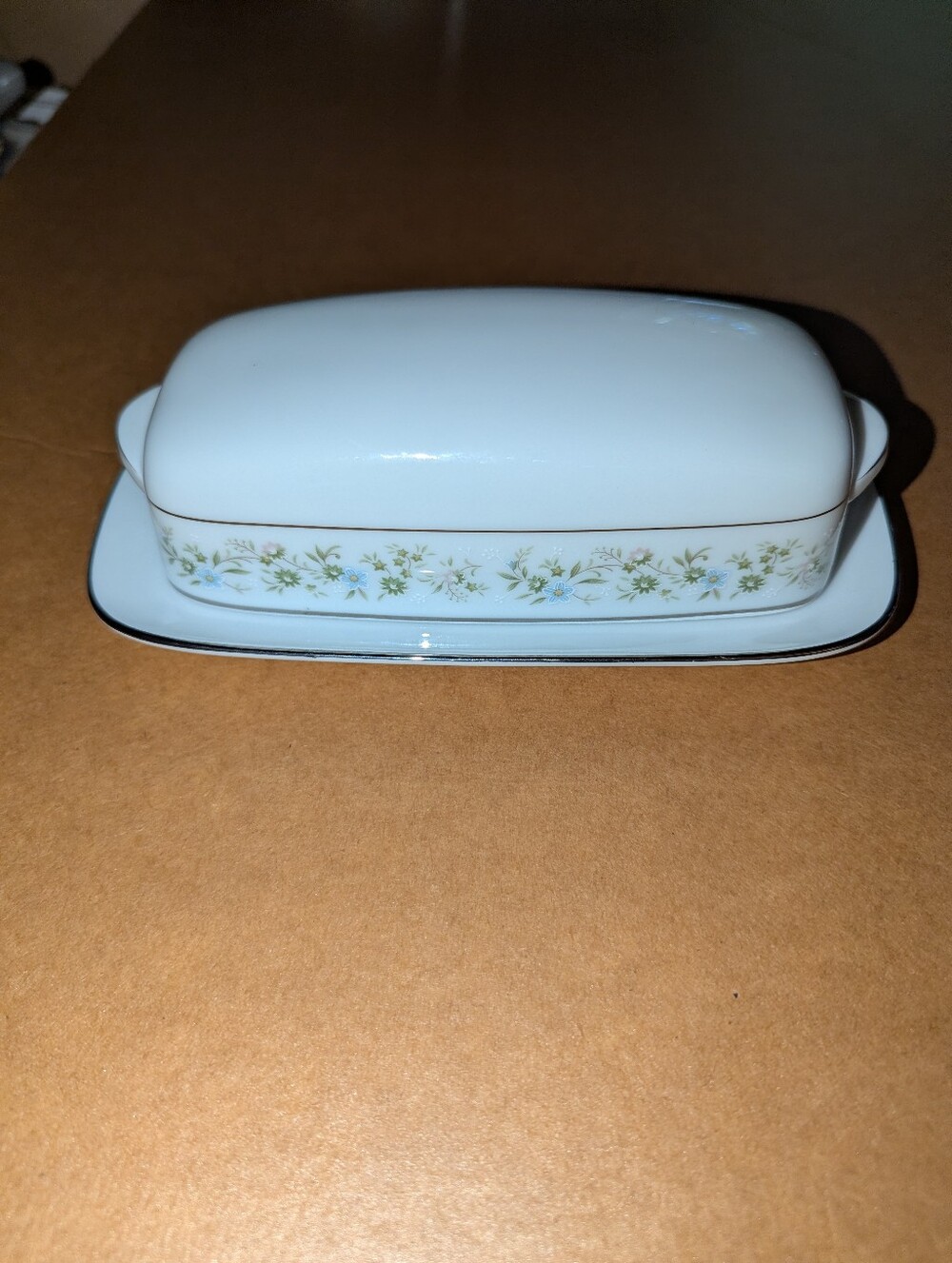 Noritake Savannah Vintage China Butter Dish